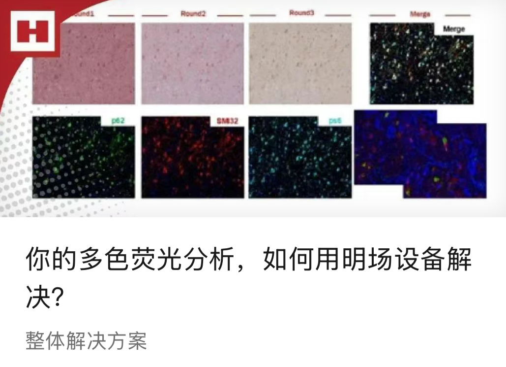 你的多色荧光分析，如何用明场设备解决？